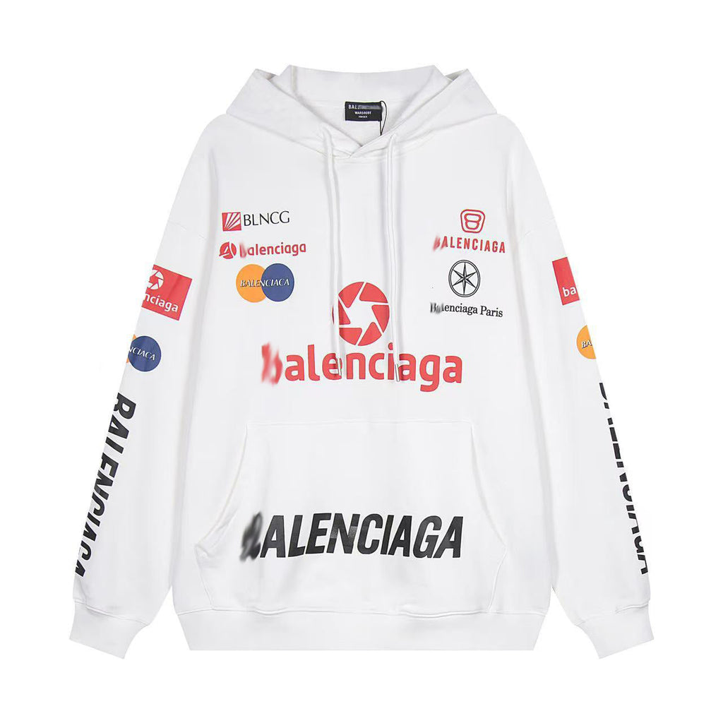Balenciaga LOGO Print Gradient Hoodie main image