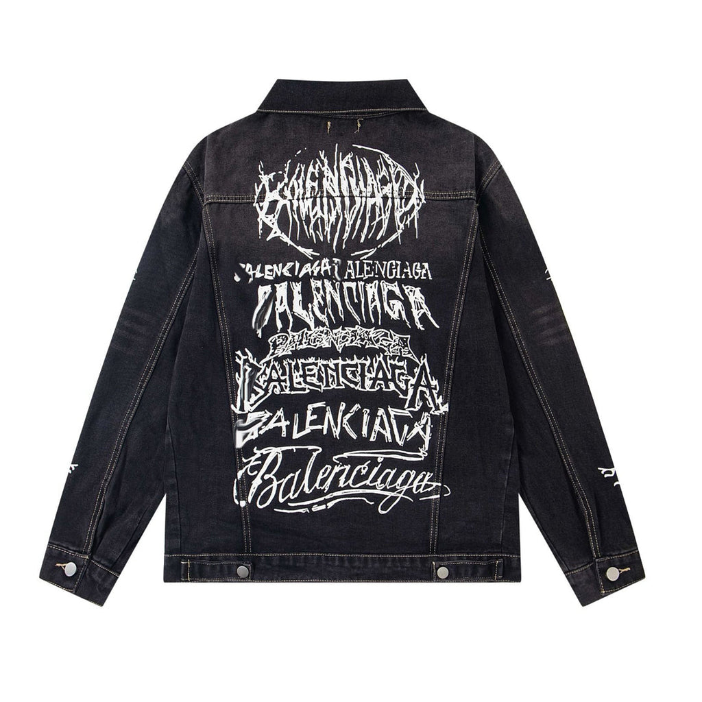 Balenciaga logo Black Jacket product image 2