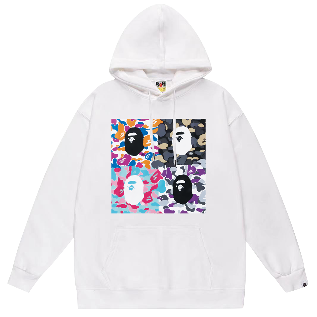 BAPE Classic Head Graphic Hoodie - image 3