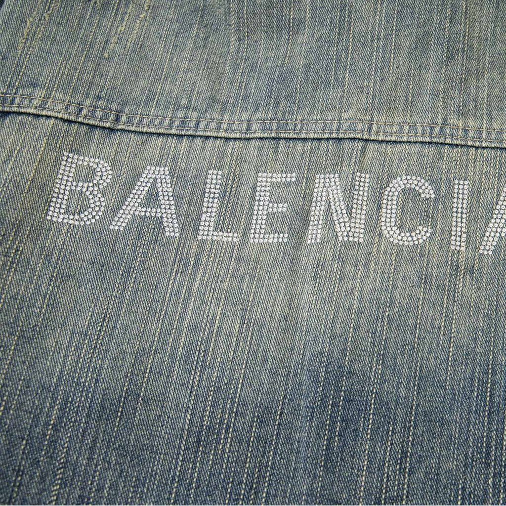 Balenciaga logo Denim Jacket product image 3