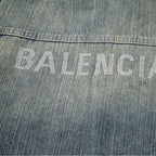 Balenciaga logo Denim Jacket product image 3