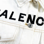 Balenciaga White Embroidery Jacket product image 4