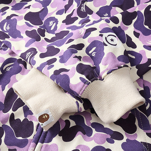 BAPE Purple Camo Shark Hoodie product view 7