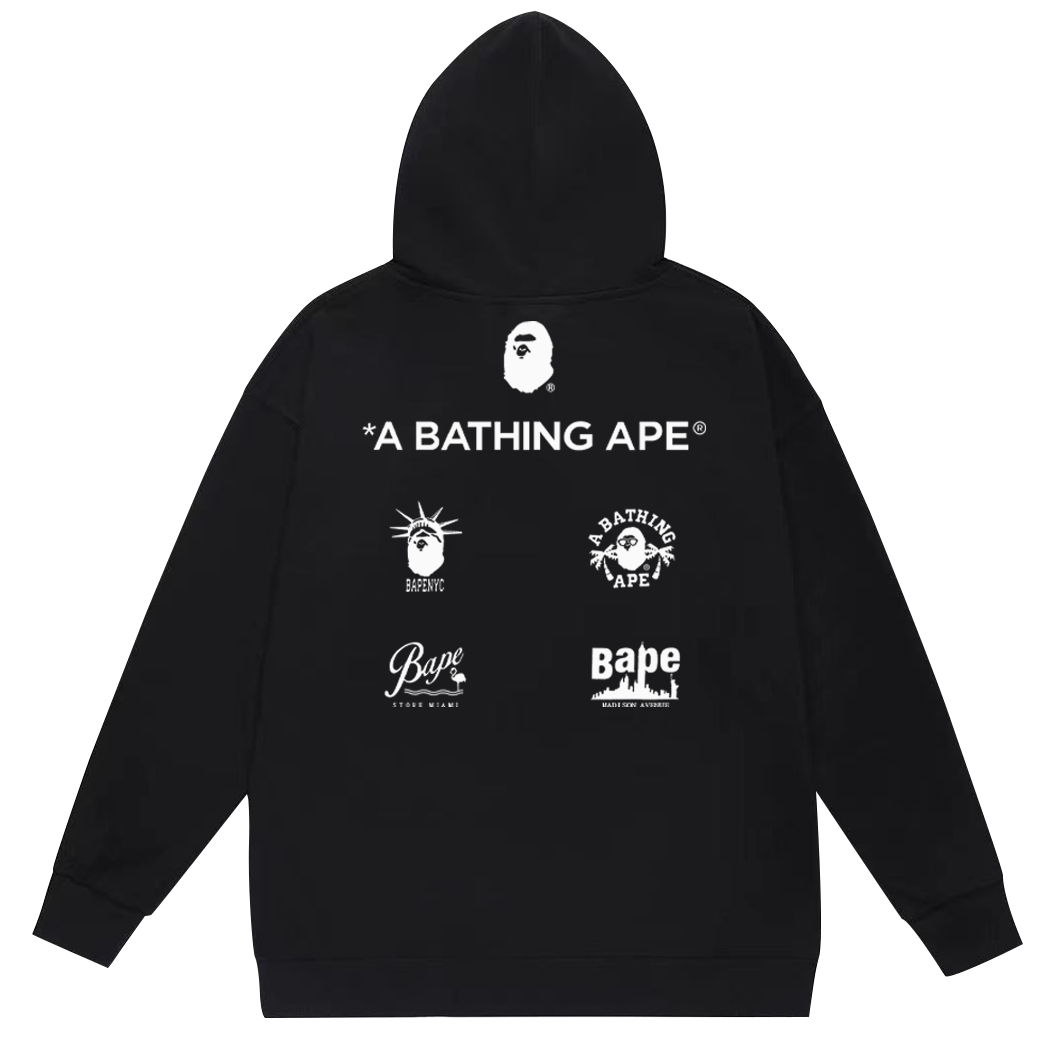 BAPE Classic Head Graphic Hoodie - image 2