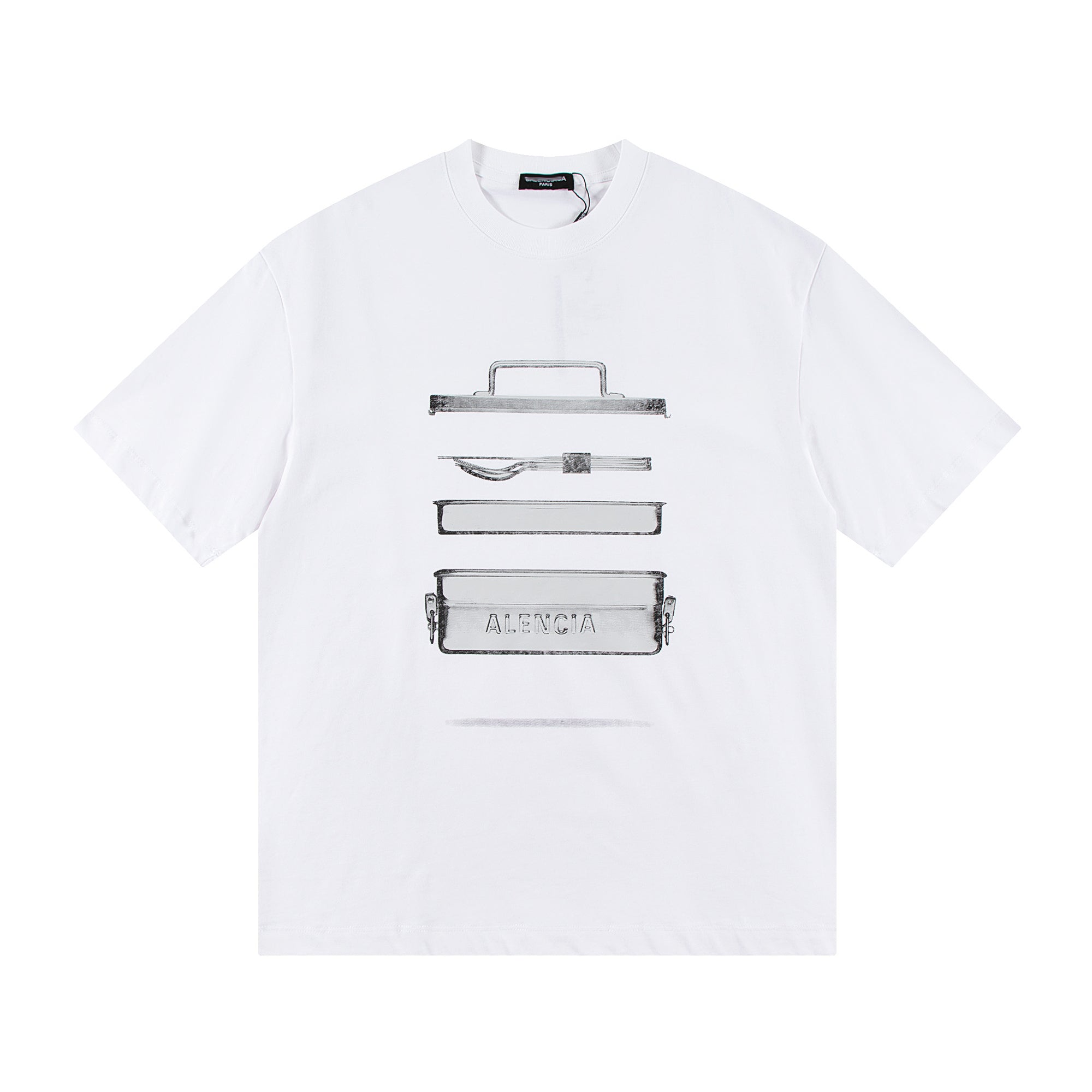 Balenciaga Printed Couples' Style T-shirt main image