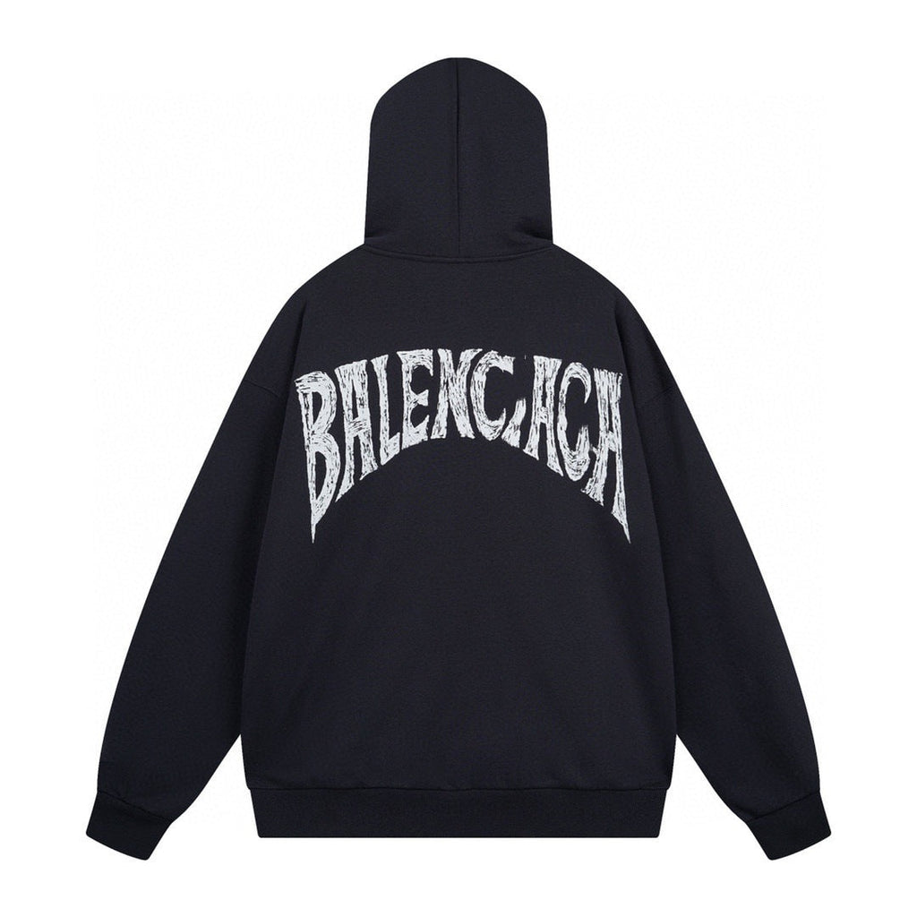 Balenciaga Men's Print LOGO Hoodie product image 3