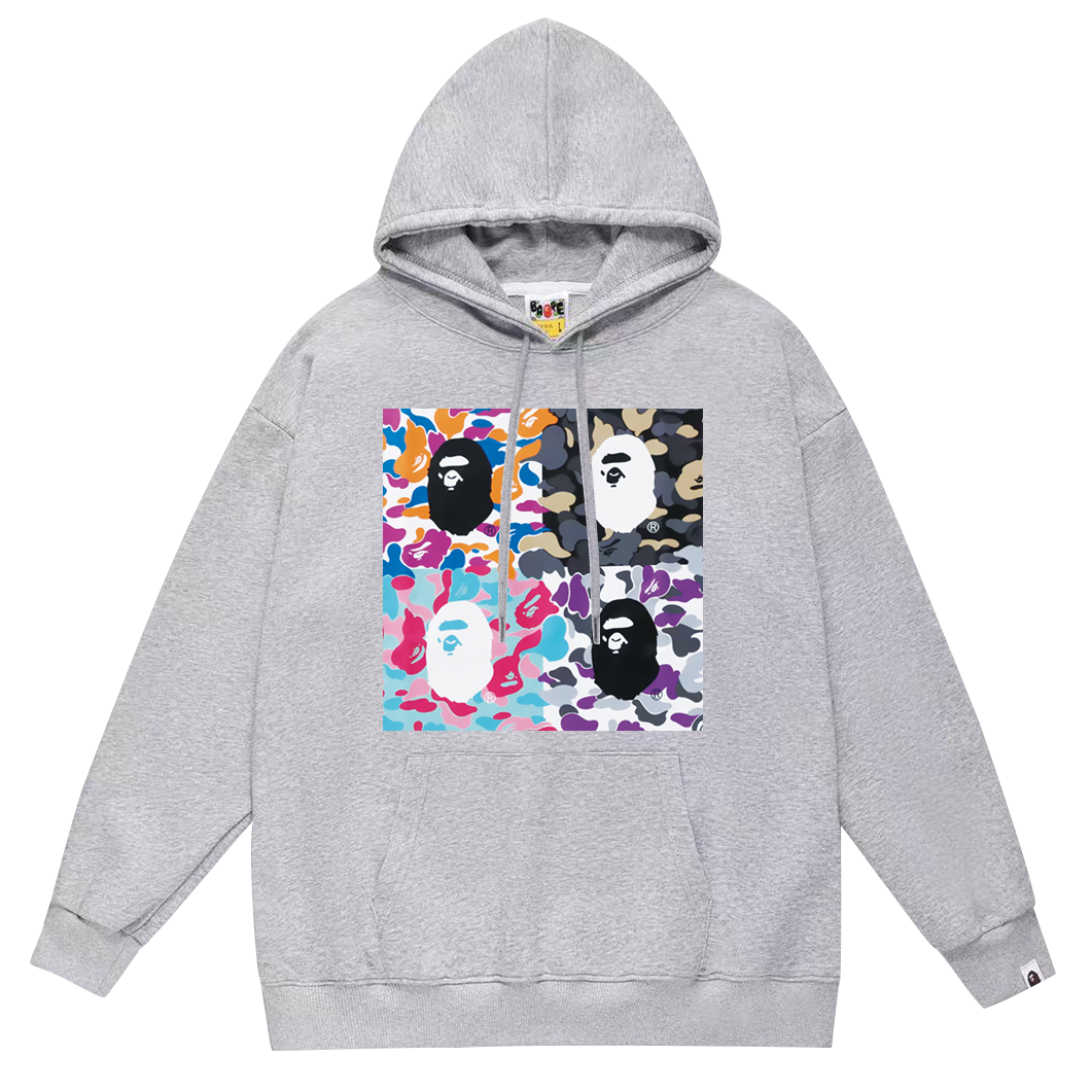 BAPE Classic Head Graphic Hoodie - image 5