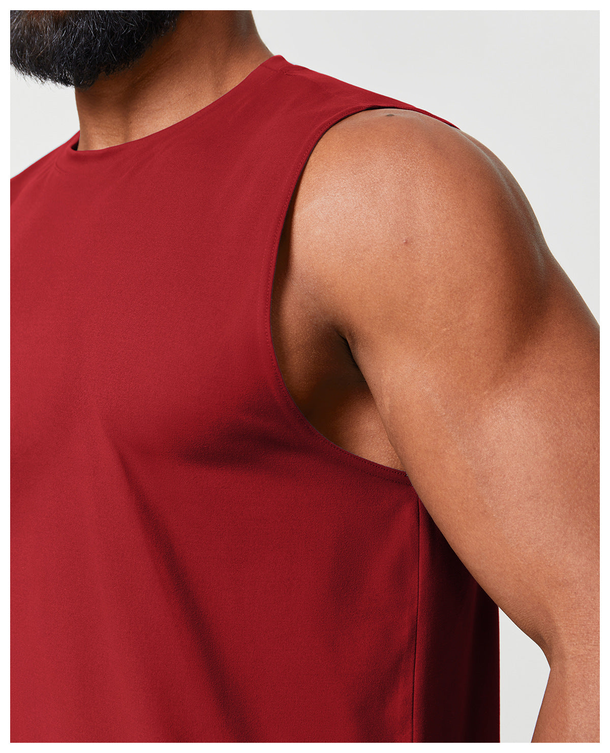Men's Sleeveless Athletic Tank Top for Yoga & Training