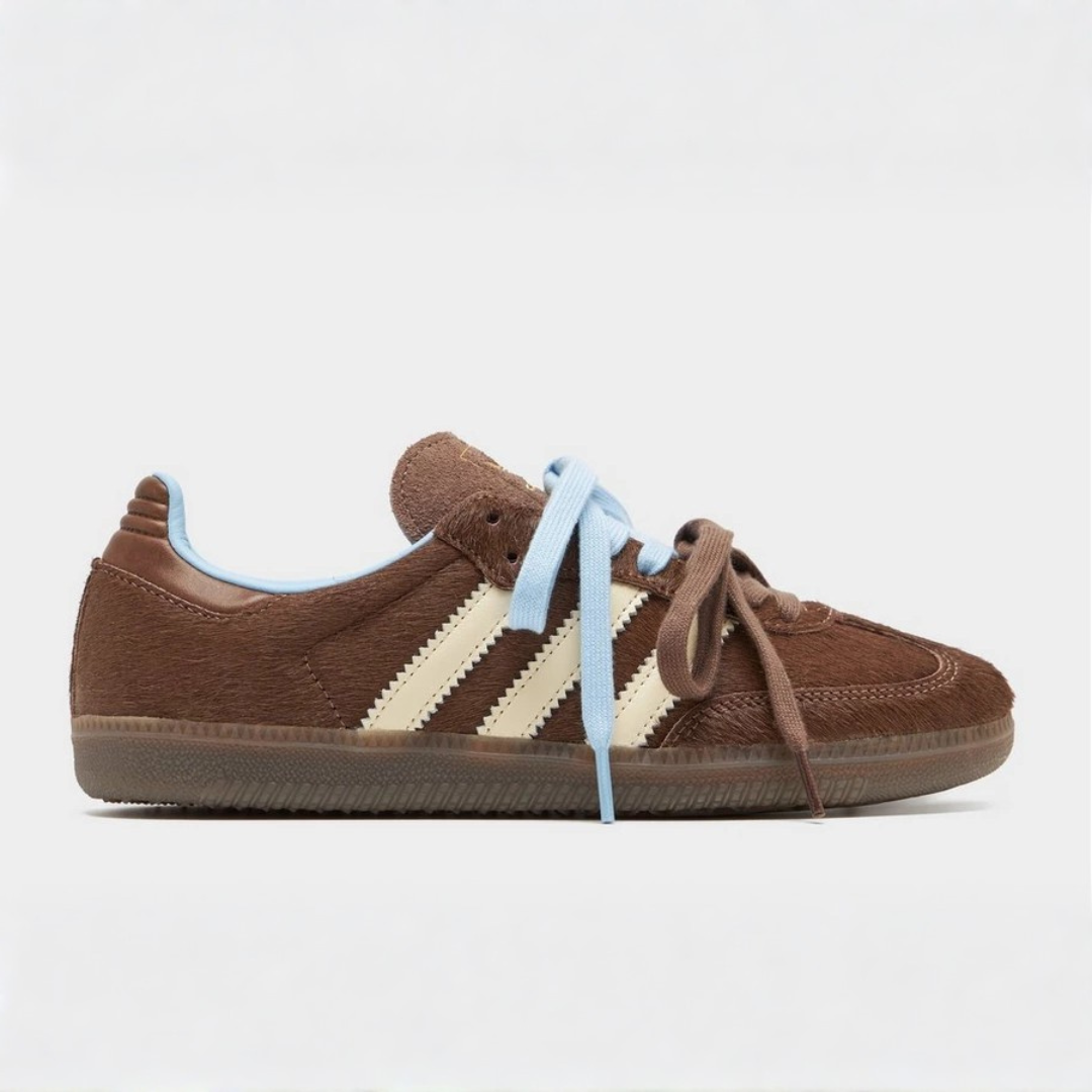 adidas Originals Samba OG Brown Pony Hair Women's - Brown Pony Hair side view