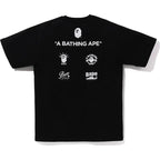 BAPE Front And Back Printed Short-Sleeved Tee - image 3