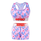 PSD Style Flamingo Women's Athletic Set - detail view 1