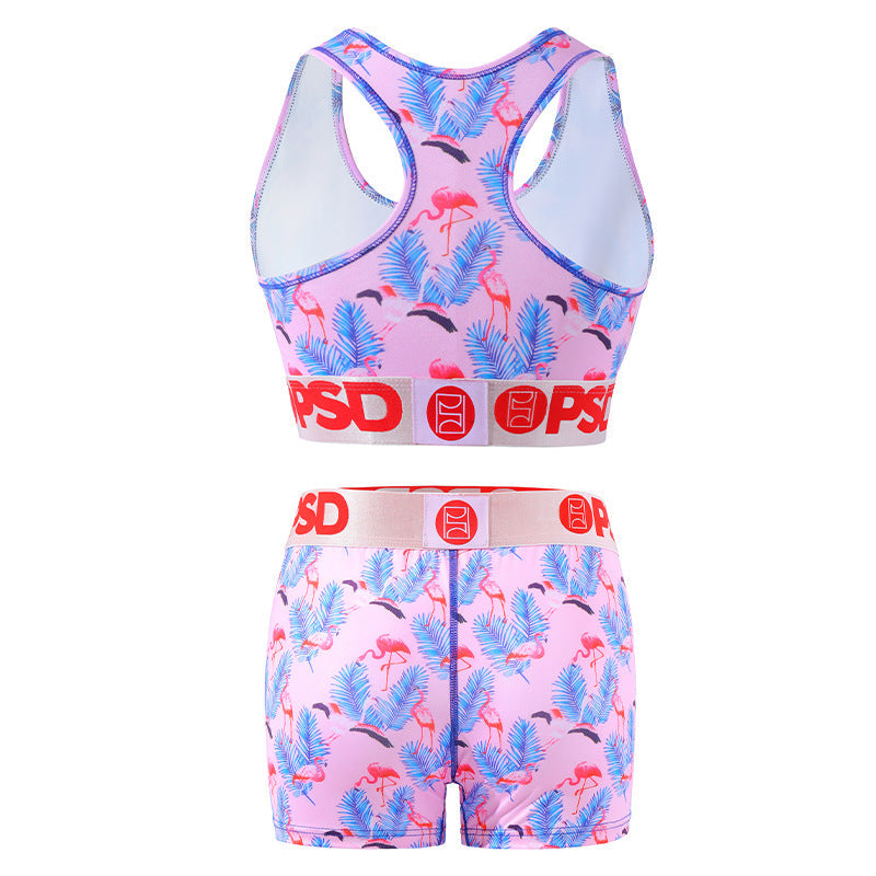 PSD Style Flamingo Women's Athletic Set - detail view 3