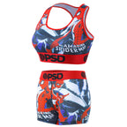 PSD Style Comic Print Women's Athletic Set - detail view 2