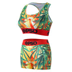 PSD Style Tropical Palm Women's Athletic Set - detail view 2