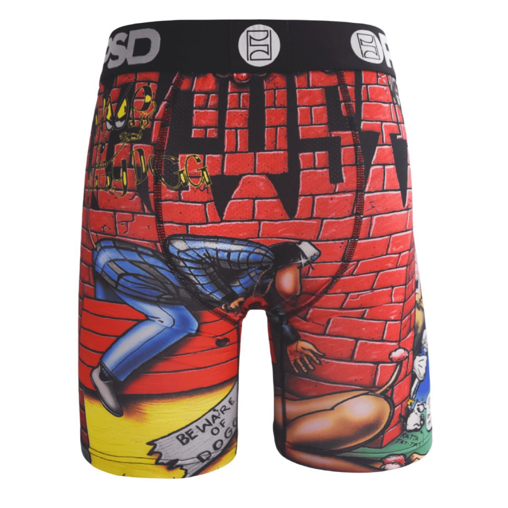 PSD Style Red Comic Graphic Long-Leg Boxer Briefs product detail