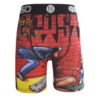 PSD Style Red Comic Graphic Long-Leg Boxer Briefs product detail