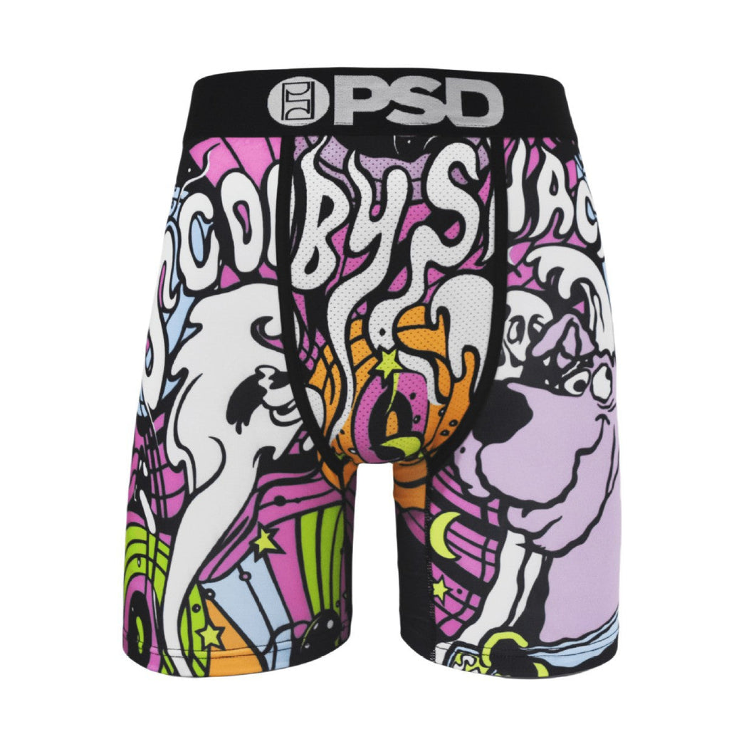 PSD Style Purple Cartoon Graphic Long-Leg Boxer Briefs product detail