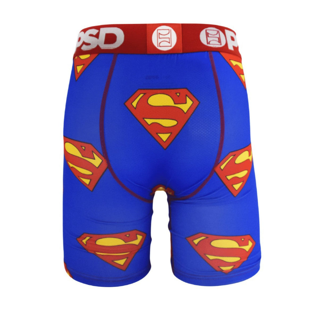 PSD Style Blue Shield Graphic Long-Leg Boxer Briefs product detail