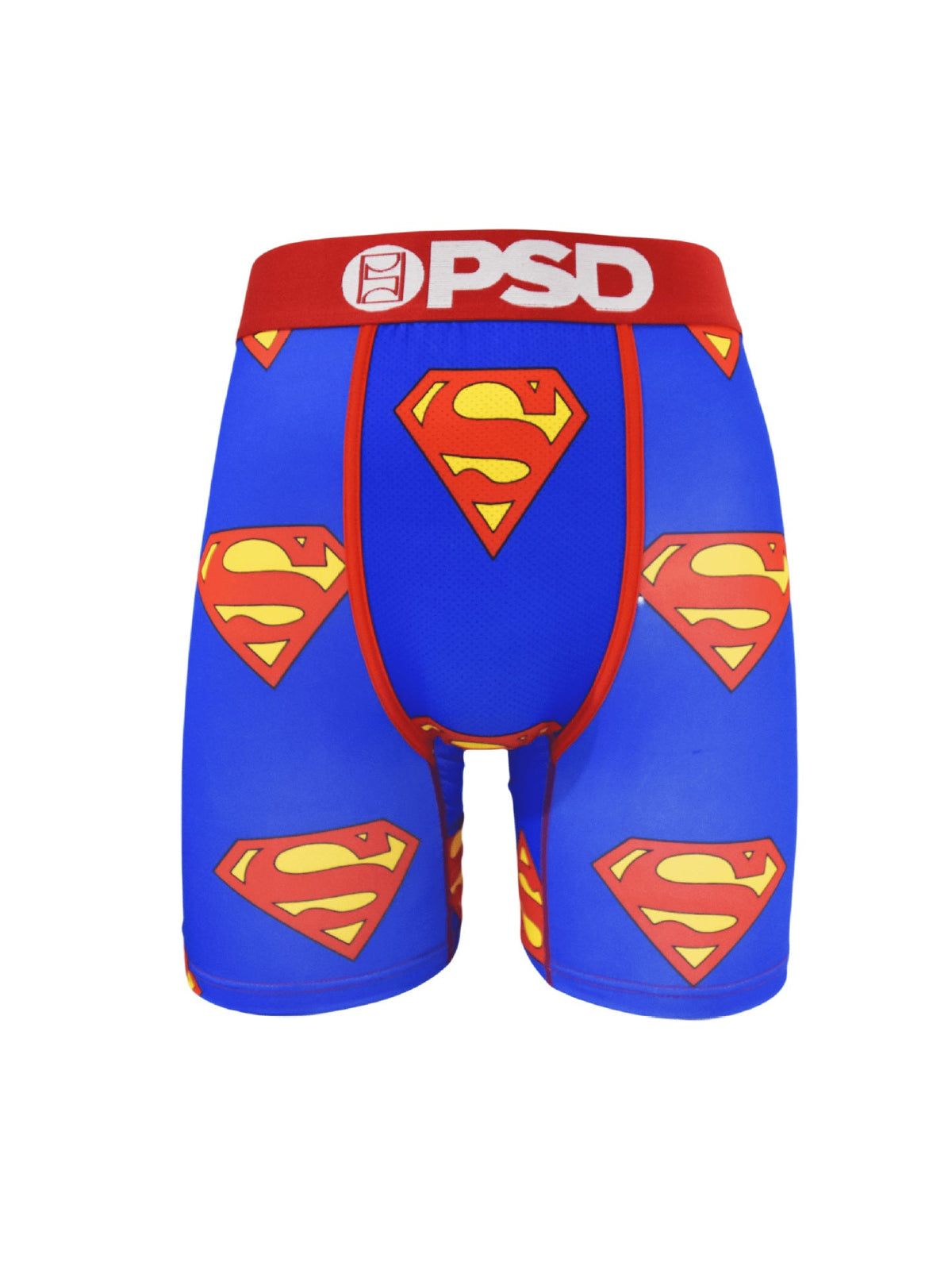PSD Style Blue Shield Graphic Long-Leg Boxer Briefs
