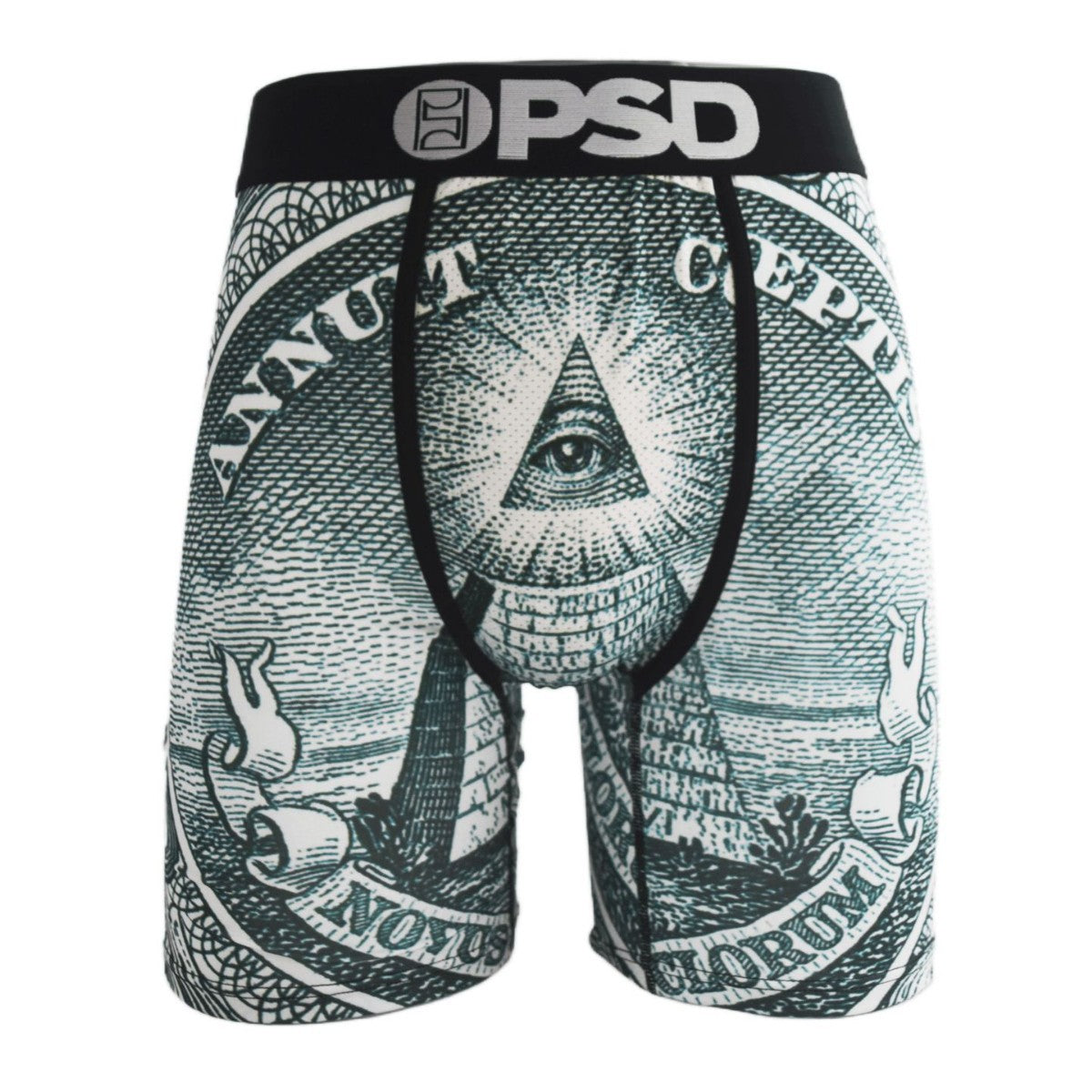 PSD Style Pyramid Money Graphic Long-Leg Boxer Briefs product detail