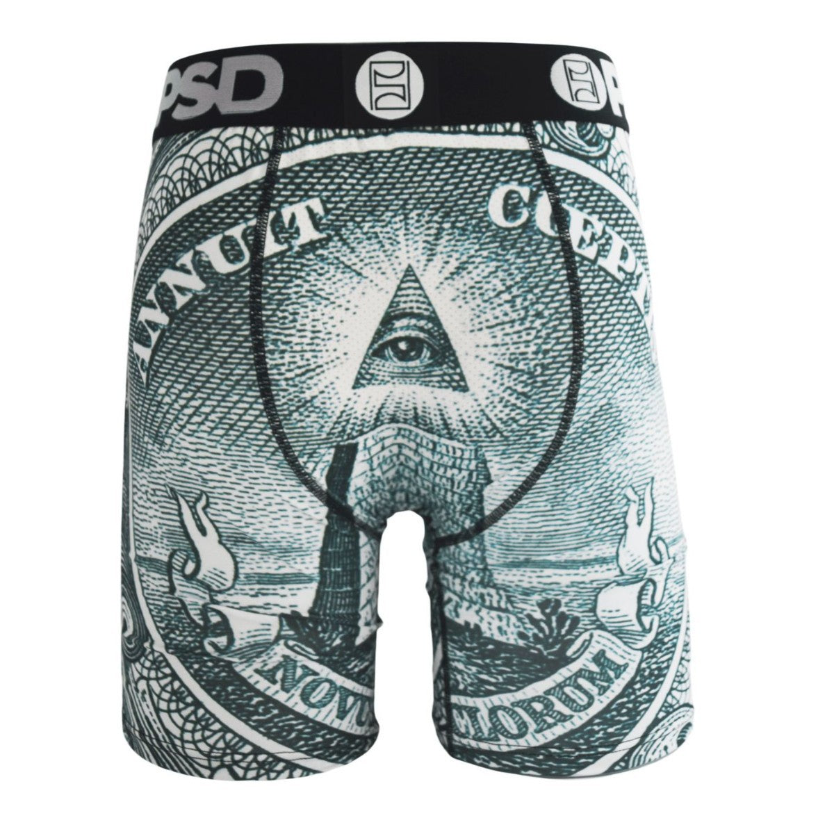 PSD Style Pyramid Money Graphic Long-Leg Boxer Briefs product detail