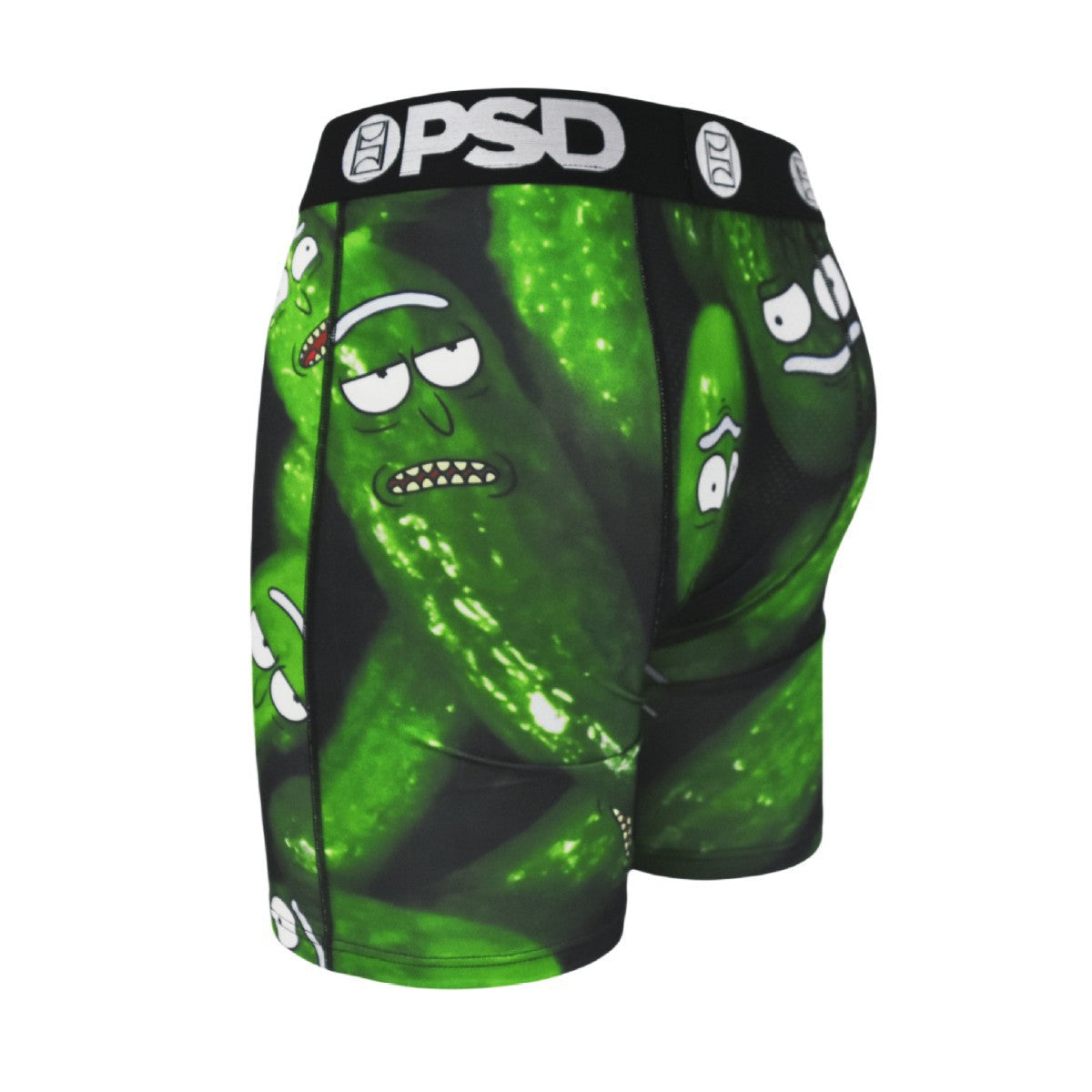 PSD Style Green Cartoon Graphic Long-Leg Boxer Briefs product detail