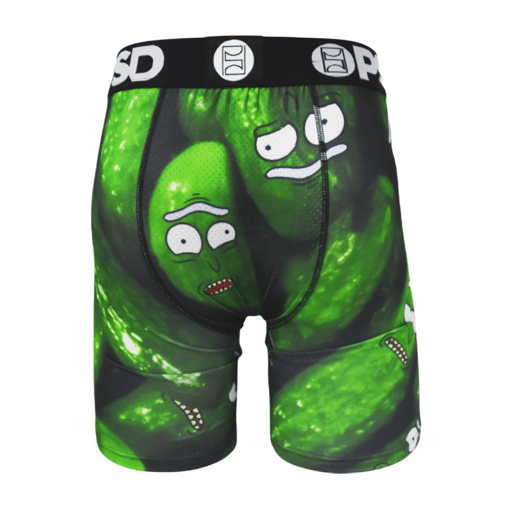 PSD Style Green Cartoon Graphic Long-Leg Boxer Briefs product detail