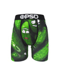 PSD Style Green Cartoon Graphic Long-Leg Boxer Briefs