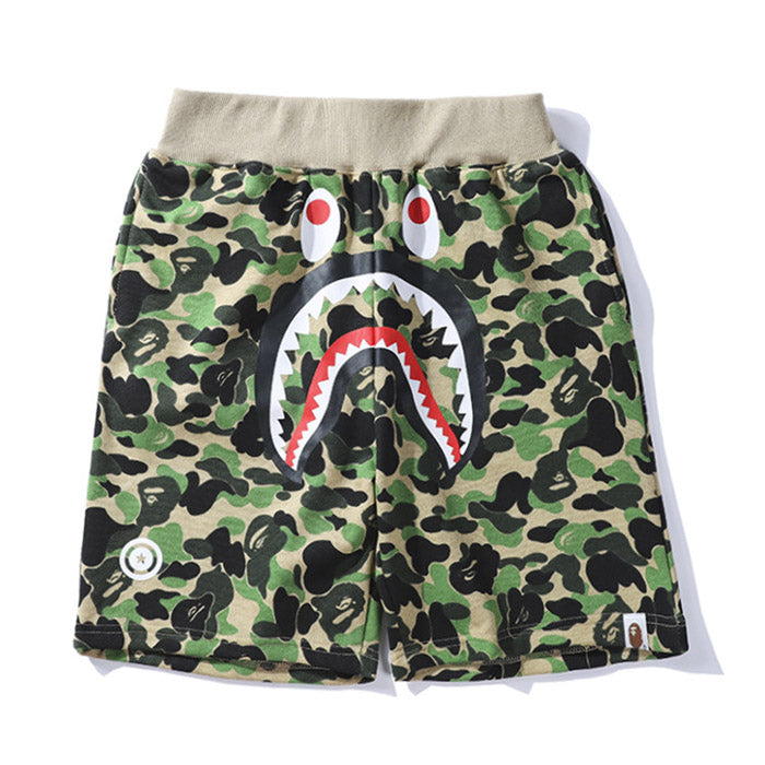 BAPE Double-hat Big ABC Camo Shark Hoodie - image 15