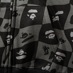 BAPE Gray Shark Zipper Hoodie - image 6