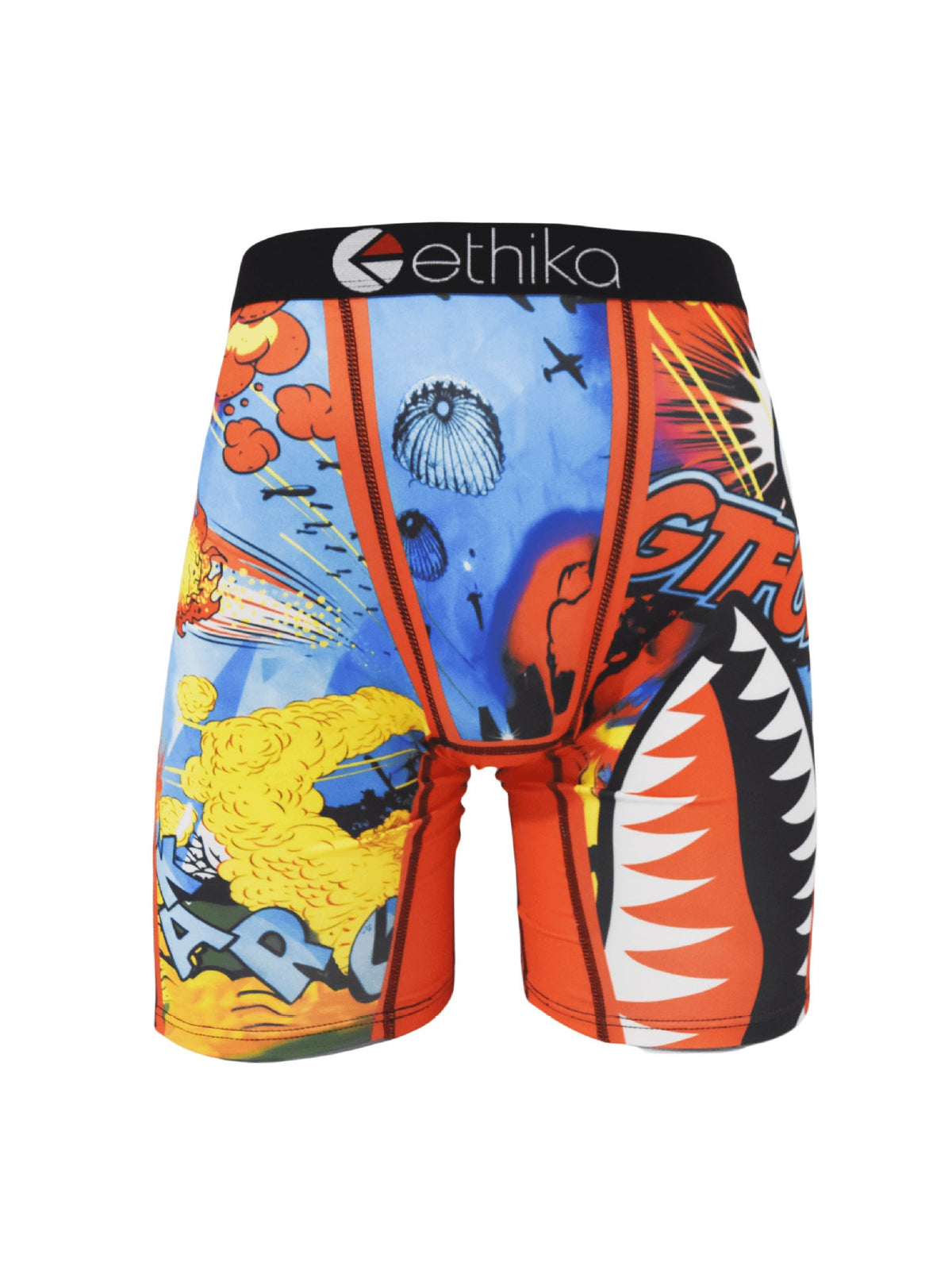 Ethika Style Assorted Shark Graphic Boxer Briefs