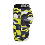 PSD Style Yellow Camo Shark Graphic Boxer Briefs product detail