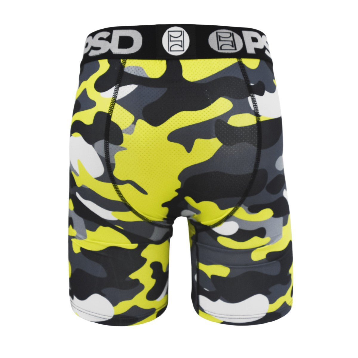 PSD Style Yellow Camo Shark Graphic Boxer Briefs product detail