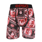 PSD Style Red Money Print Long-Leg Boxer Briefs product detail