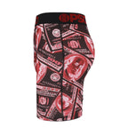 PSD Style Red Money Print Long-Leg Boxer Briefs product detail