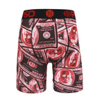 PSD Style Red Money Print Long-Leg Boxer Briefs product detail