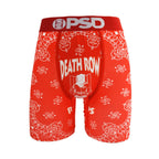 PSD Style Red Bandana Print Long-Leg Boxer Briefs product detail