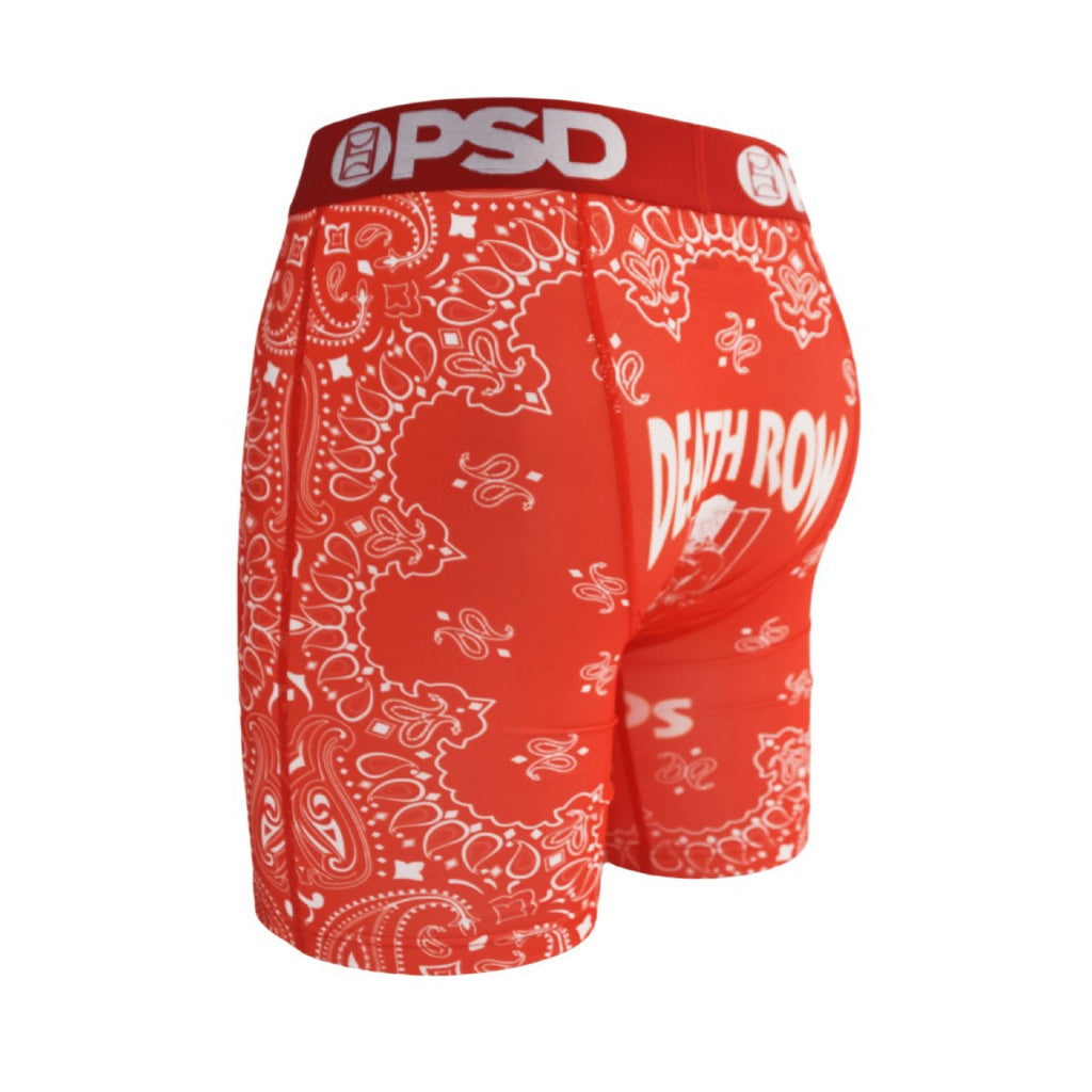 PSD Style Red Bandana Print Long-Leg Boxer Briefs product detail