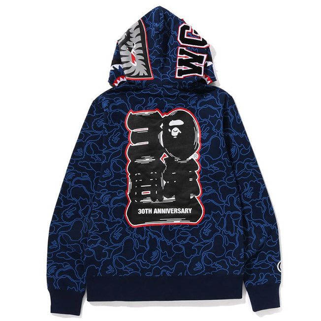 BAPE Shark Full Zipper Hoodie - image 2