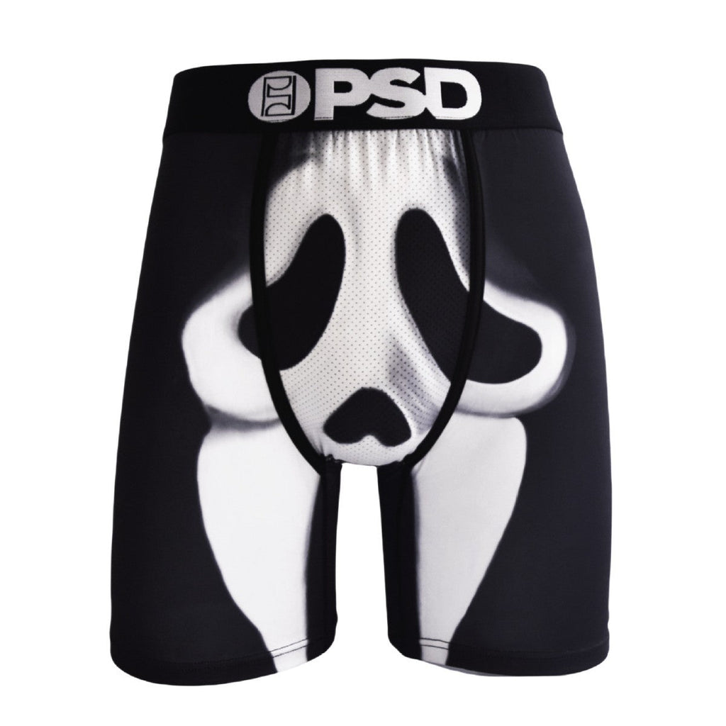 PSD Style Black Ghost Graphic Long-Leg Boxer Briefs product detail