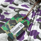 BAPE Purple Camo Shark Zipper Double Hoodie - image 5