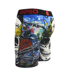 PSD Style Crowned Skull Graphic Boxer Briefs product detail