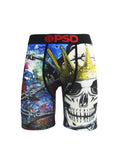 PSD Style Crowned Skull Graphic Boxer Briefs