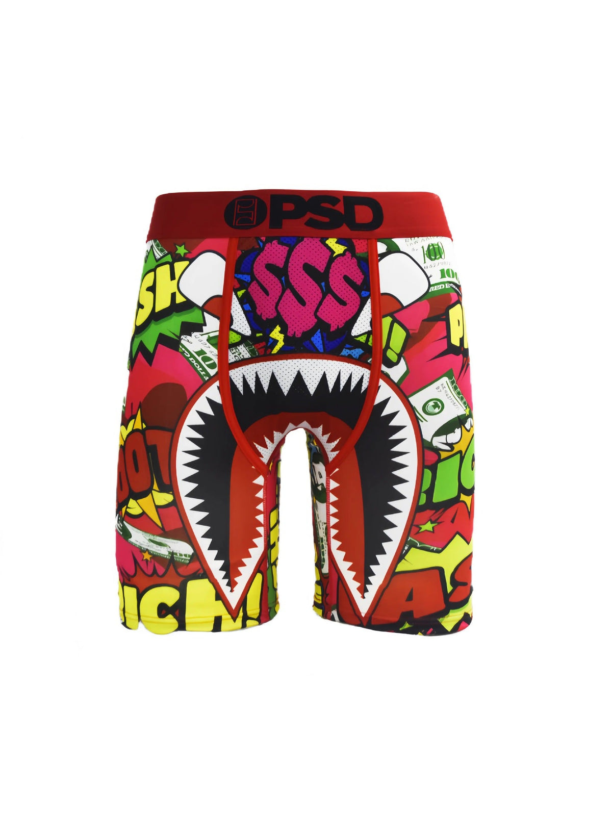 PSD Style Crowned Skull Graphic Boxer Briefs