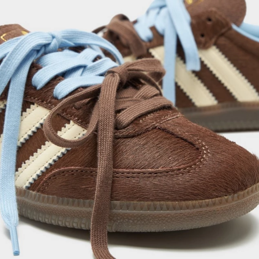 adidas Originals Samba OG Brown Pony Hair Women's product image 2