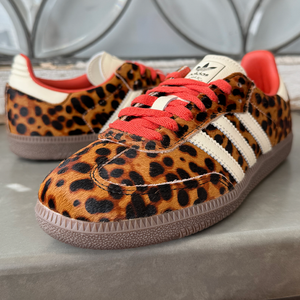adidas Samba OG Red Leopard Women's product image 3