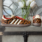 adidas Samba OG Red Leopard Women's product image 10