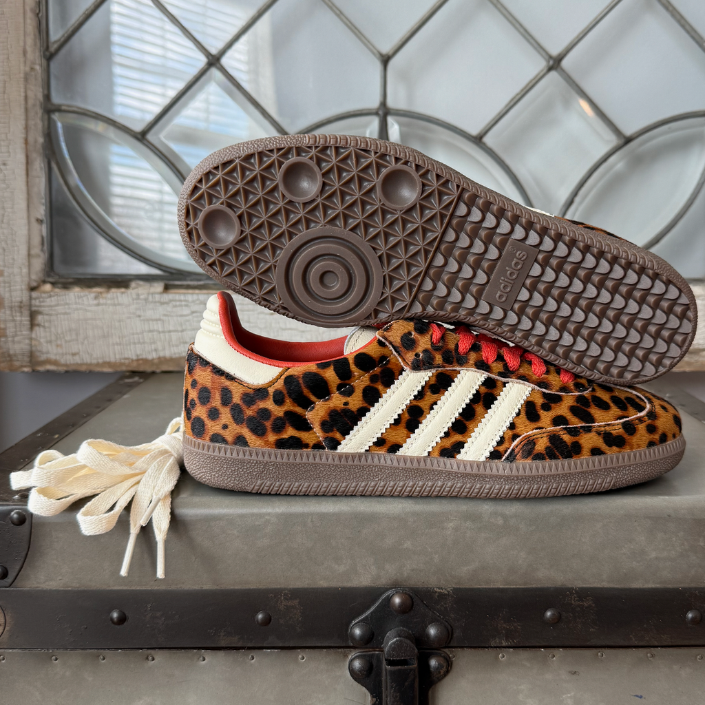 adidas Samba OG Red Leopard Women's product image 4