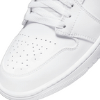 Mens Air Jordan 1 Mid Triple White