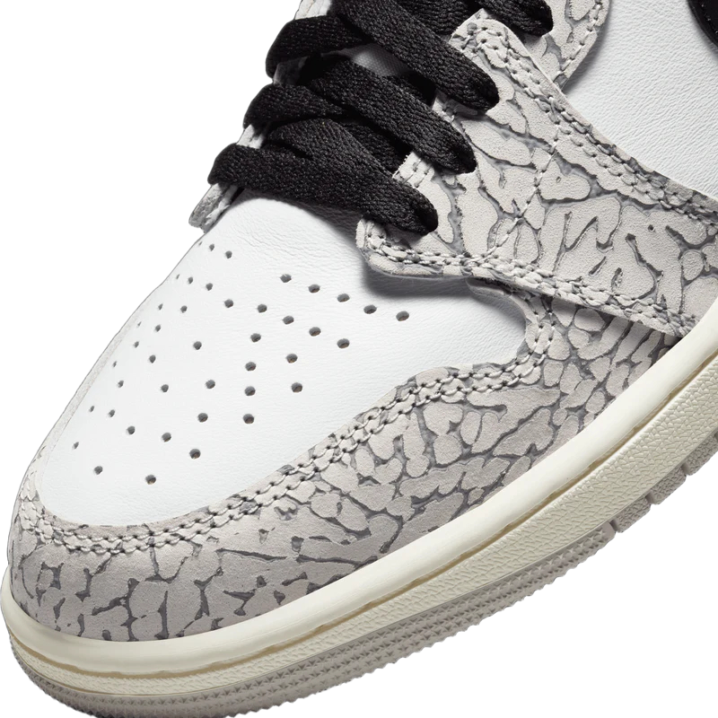 Mens Air Jordan 1 Retro High OG White Cement